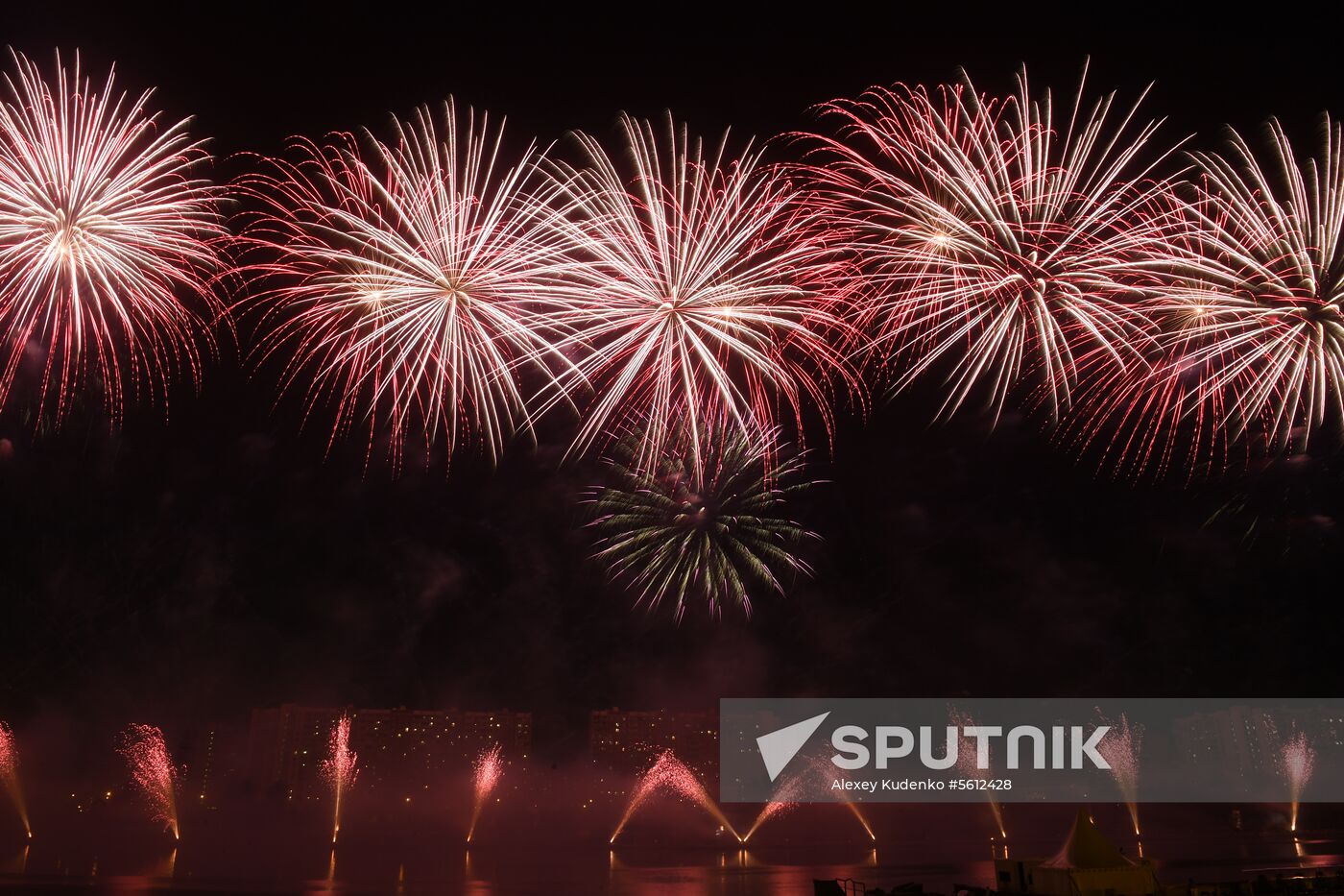 Rostec fireworks festival