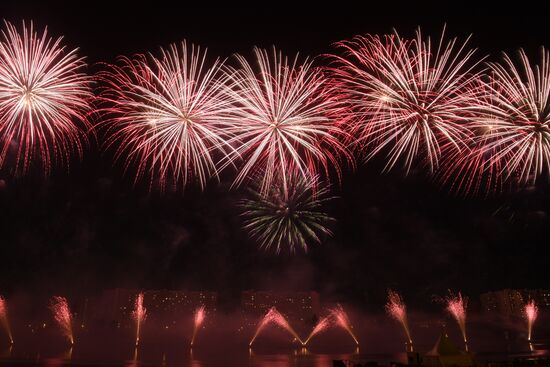 Rostec fireworks festival
