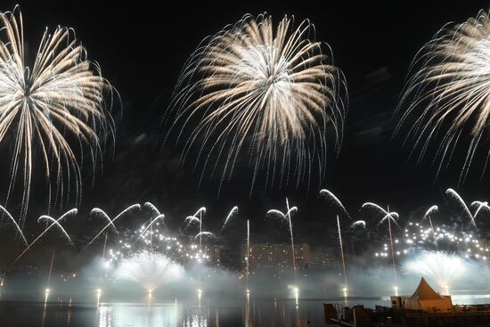 Rostec fireworks festival