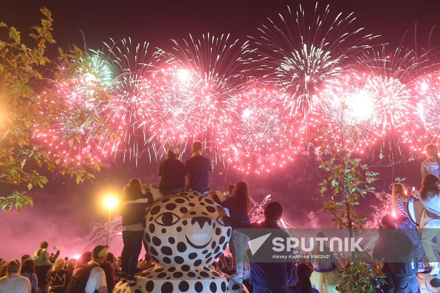 Rostec fireworks festival