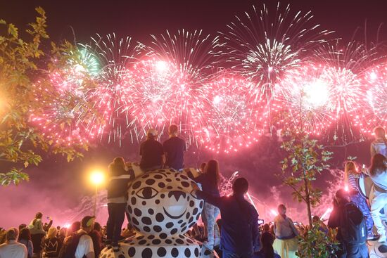 Rostec fireworks festival