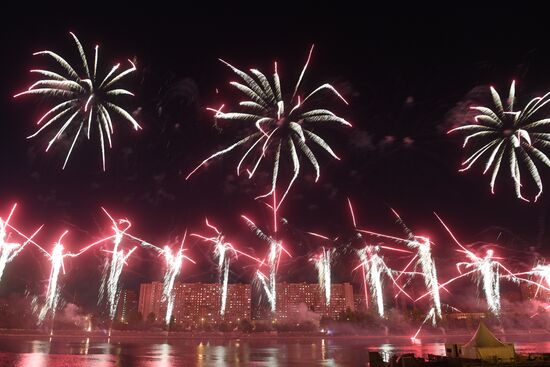 Rostec fireworks festival