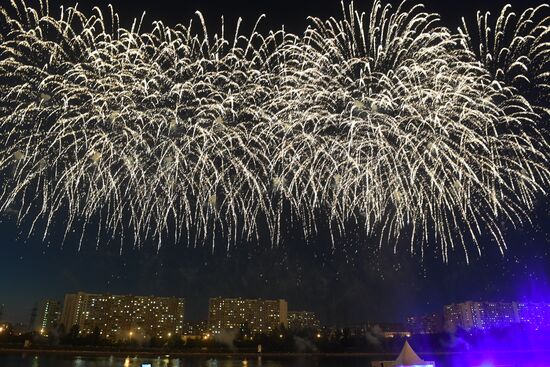 Rostec fireworks festival