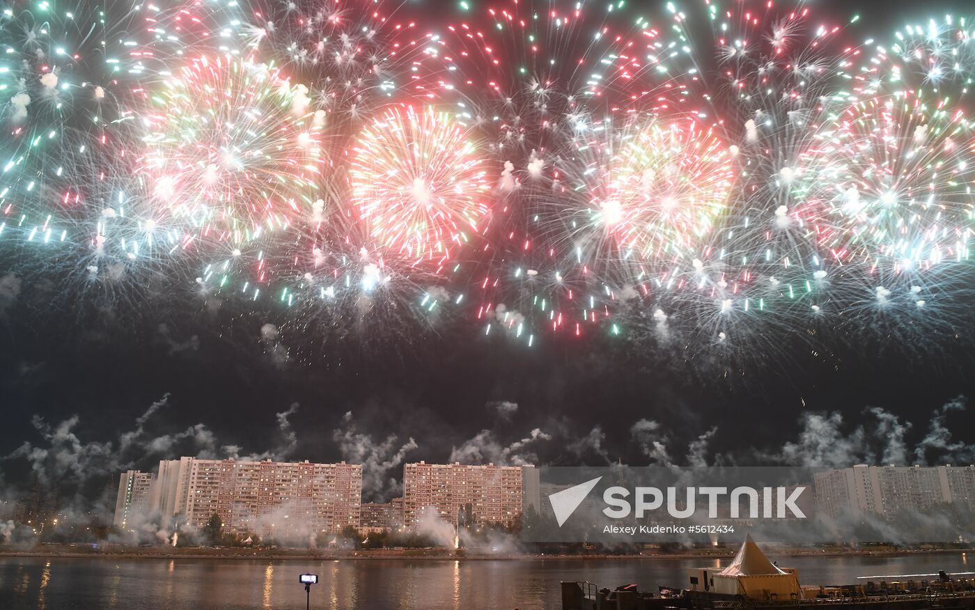 Rostec fireworks festival
