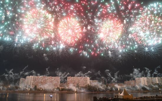 Rostec fireworks festival