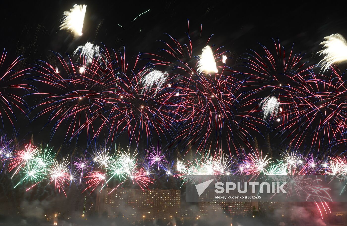 Rostec fireworks festival