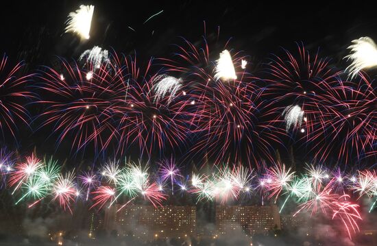 Rostec fireworks festival
