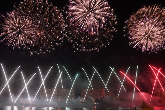 Rostec fireworks festival
