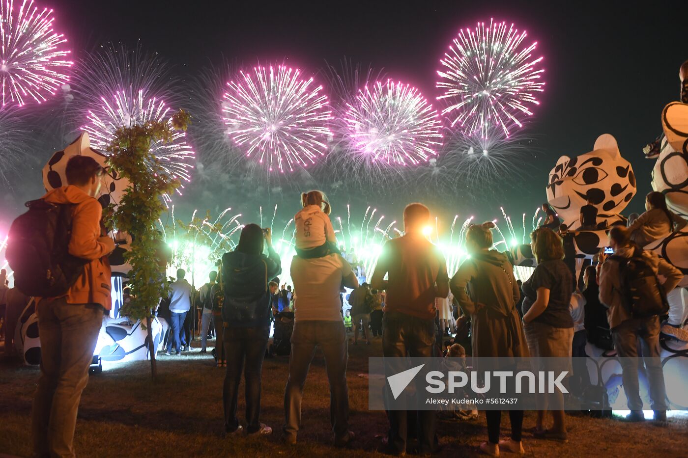 Rostec fireworks festival