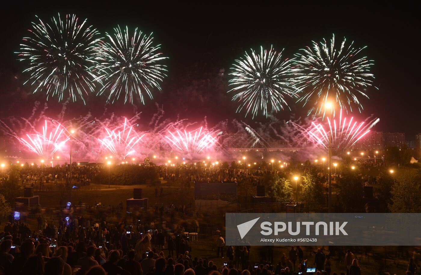 Rostec fireworks festival