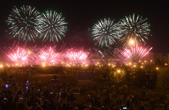 Rostec fireworks festival