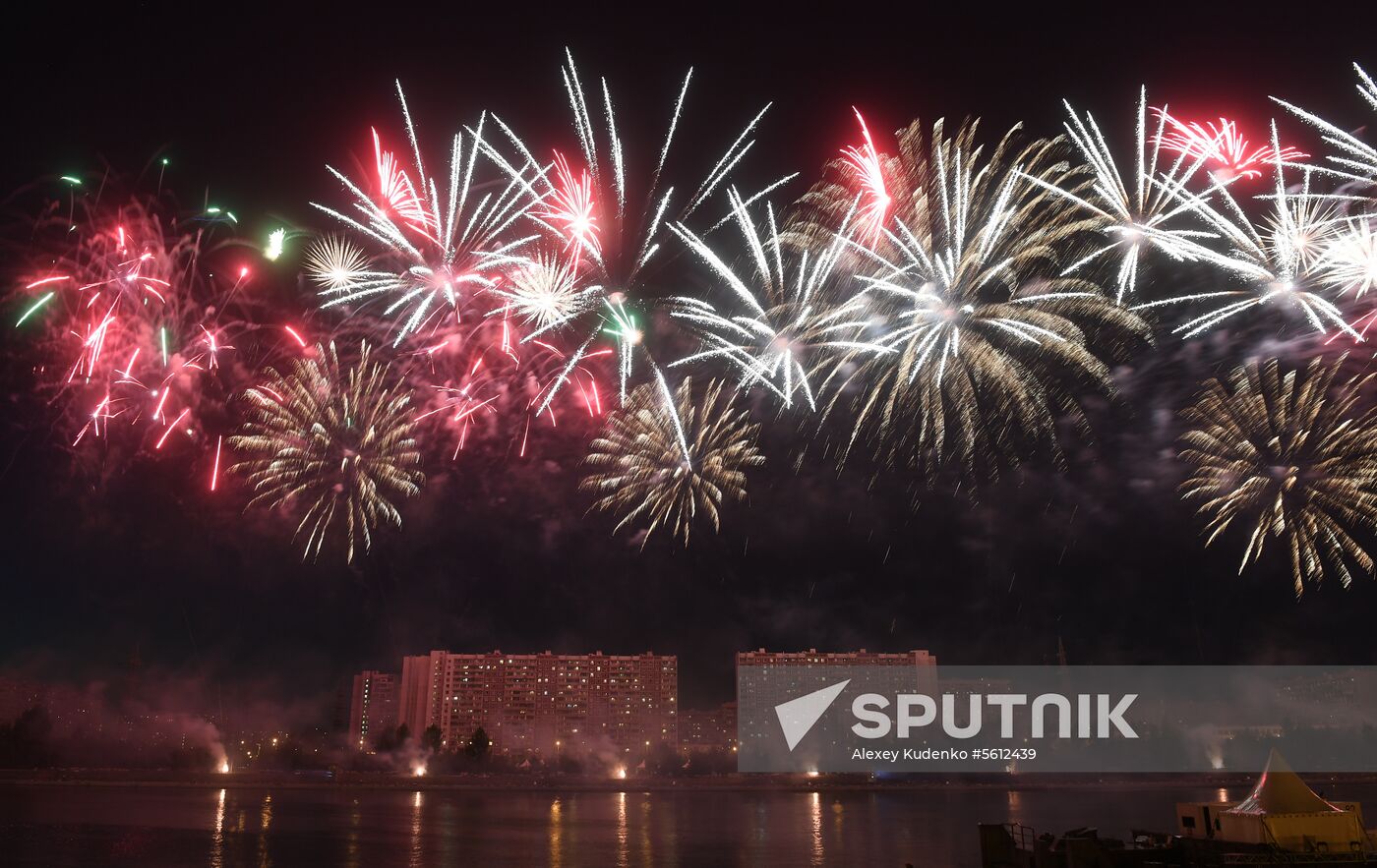 Rostec fireworks festival