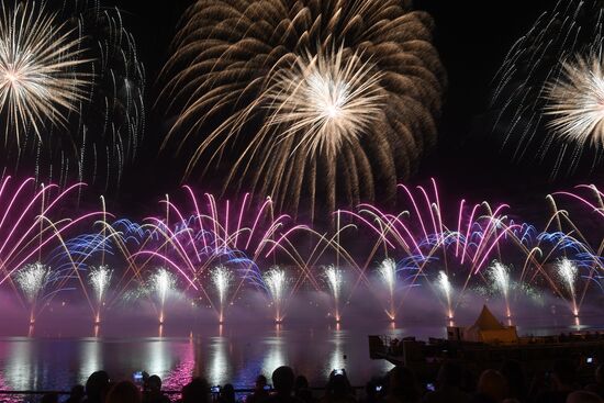 Rostec fireworks festival
