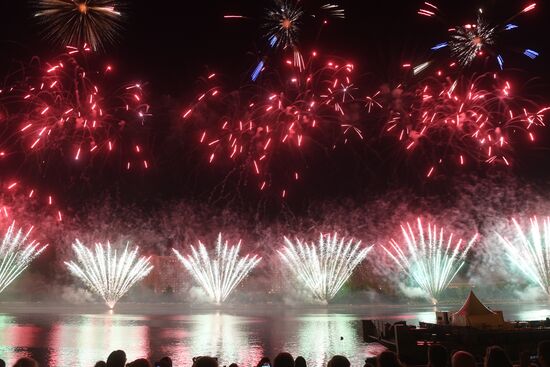 Rostec fireworks festival