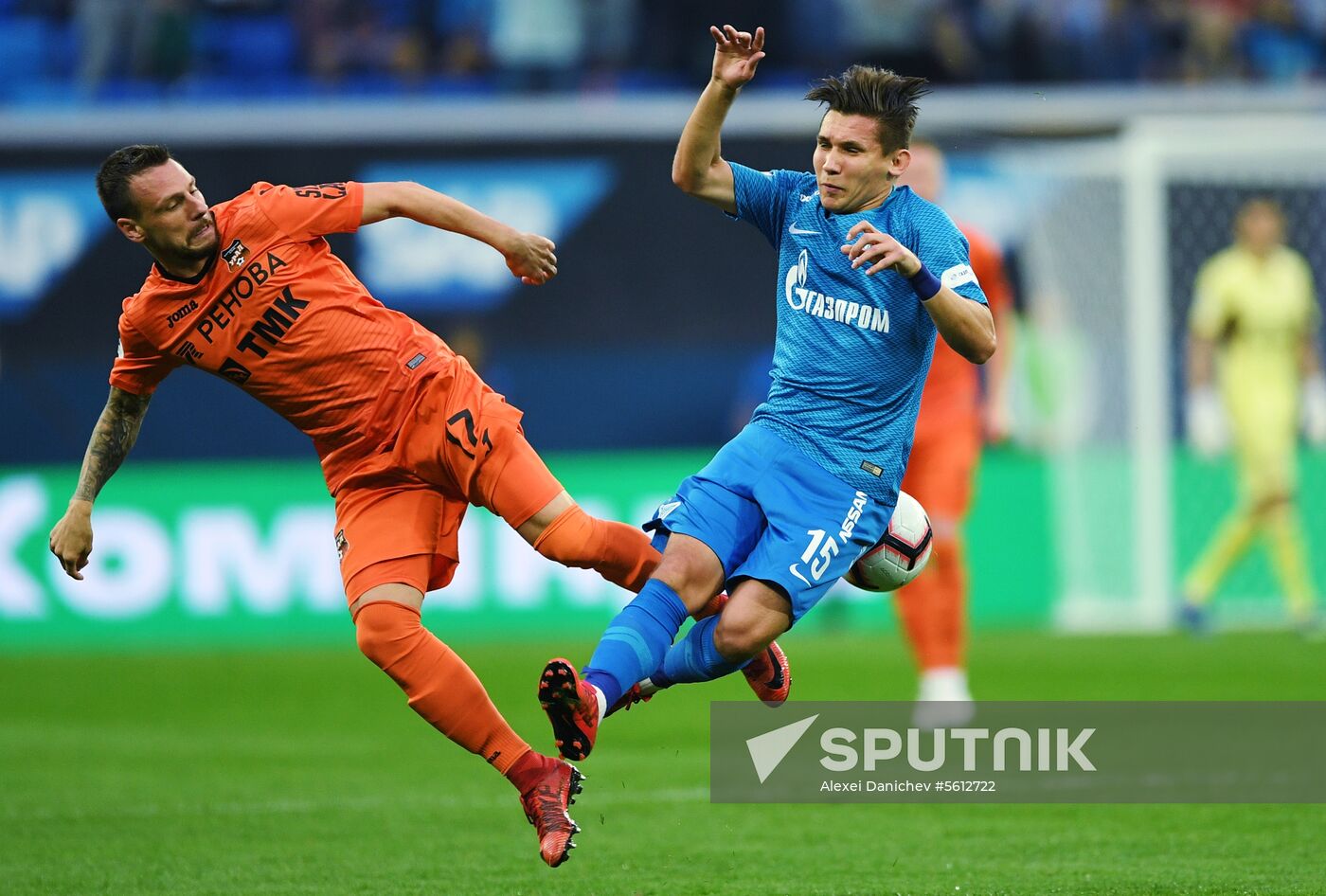 Football. Russian Premier League. Zenit vs. Ural