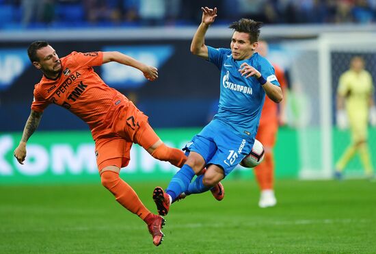 Football. Russian Premier League. Zenit vs. Ural