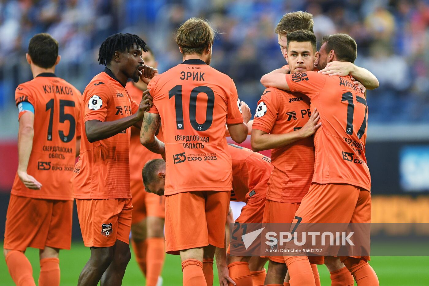 Football. Russian Premier League. Zenit vs. Ural