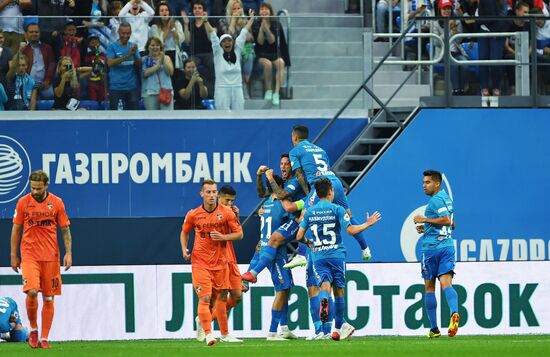Football. Russian Premier League. Zenit vs. Ural
