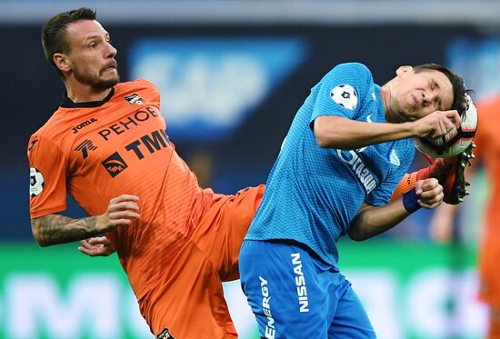 Football. Russian Premier League. Zenit vs. Ural