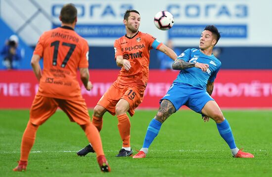 Football. Russian Premier League. Zenit vs. Ural