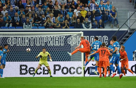Football. Russian Premier League. Zenit vs. Ural