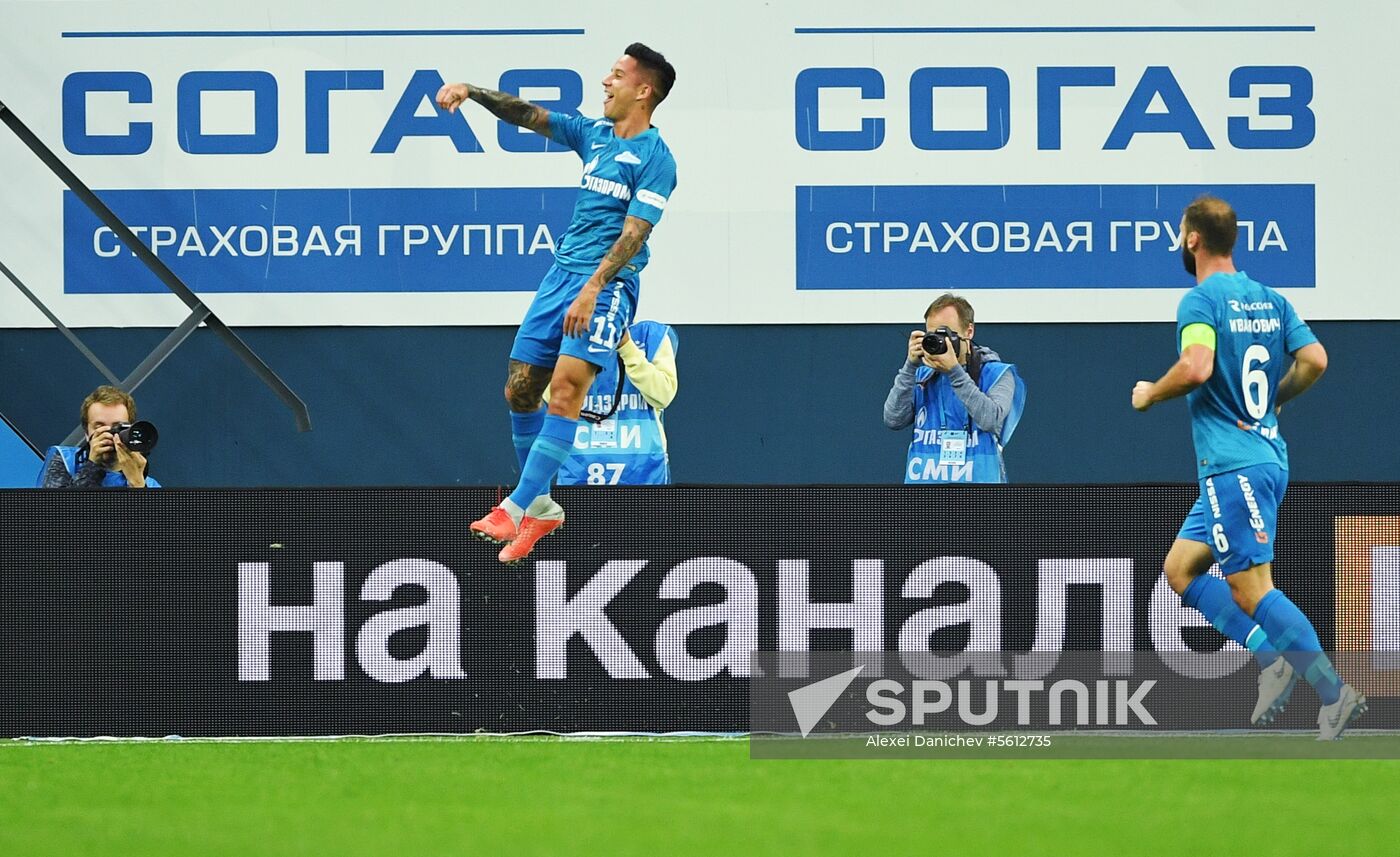 Football. Russian Premier League. Zenit vs. Ural