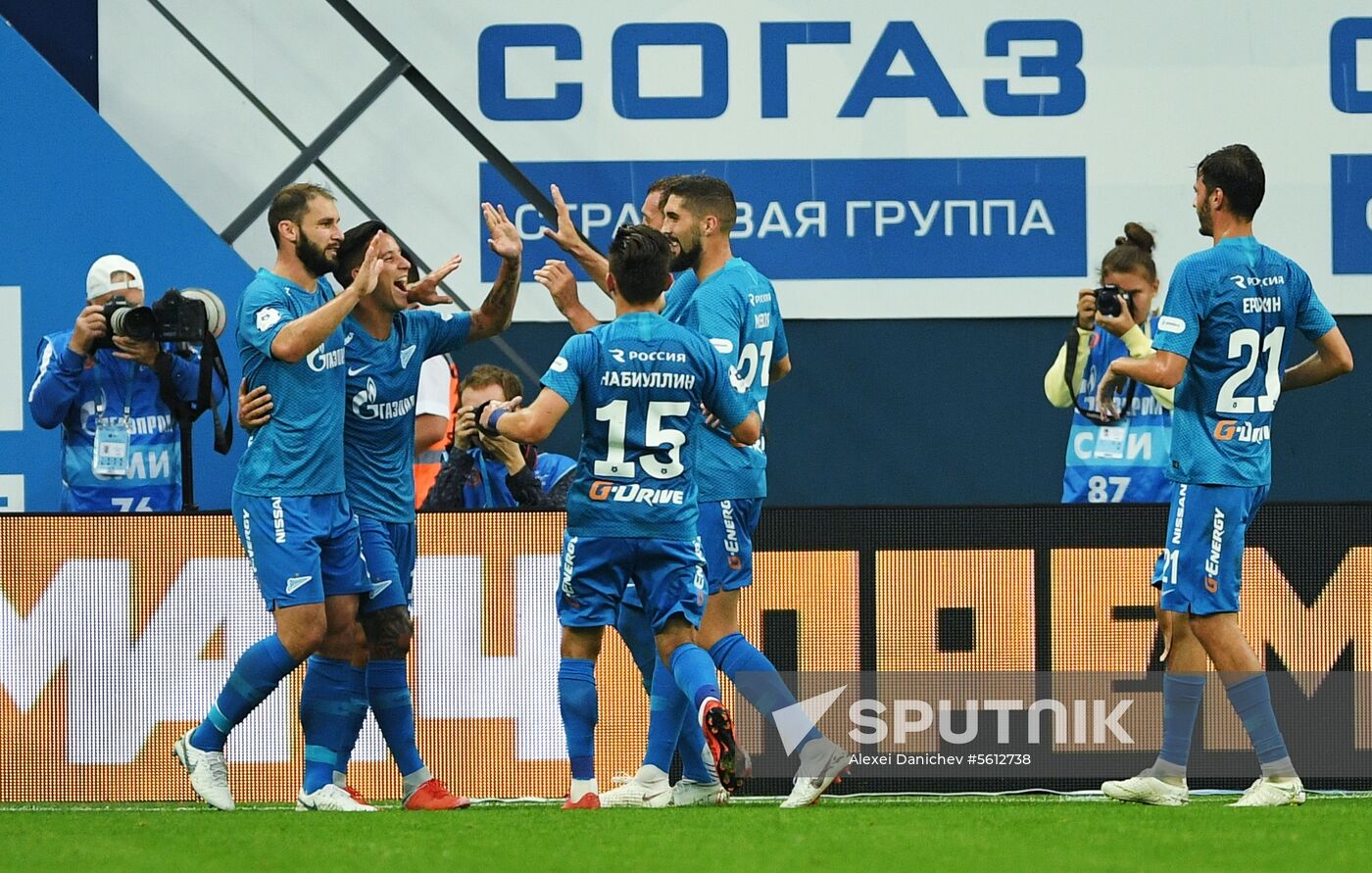 Football. Russian Premier League. Zenit vs. Ural