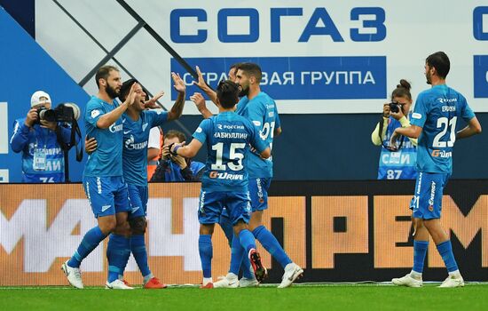 Football. Russian Premier League. Zenit vs. Ural
