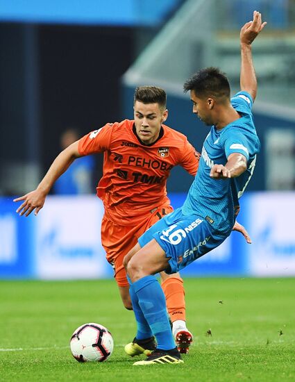 Football. Russian Premier League. Zenit vs. Ural