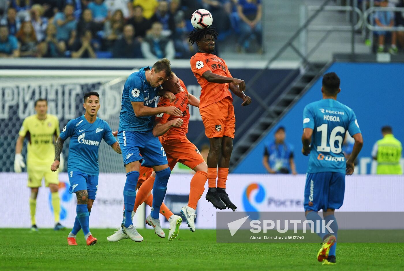 Football. Russian Premier League. Zenit vs. Ural