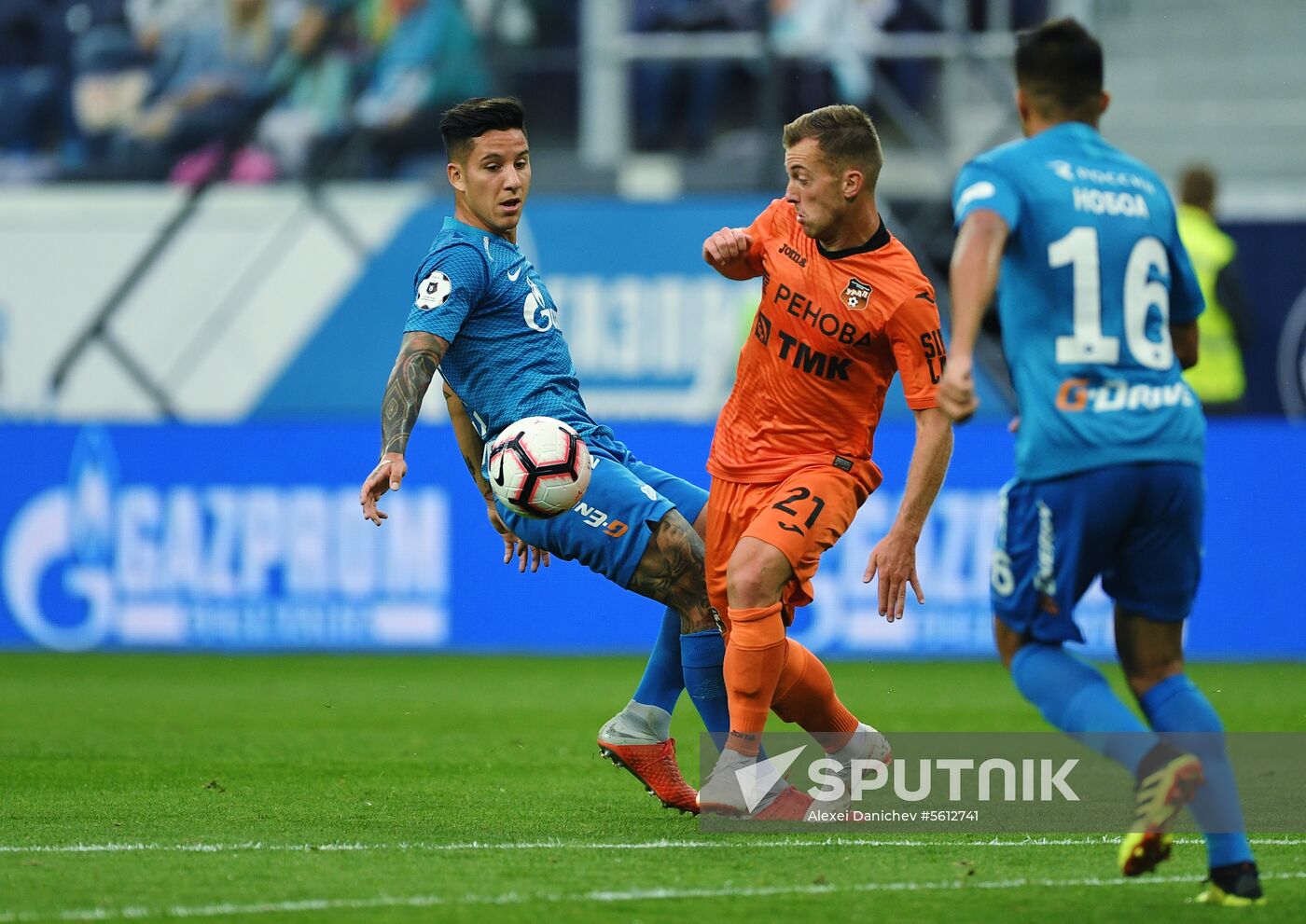 Football. Russian Premier League. Zenit vs. Ural