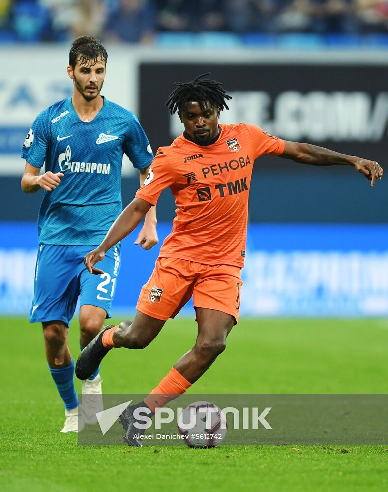 Football. Russian Premier League. Zenit vs. Ural