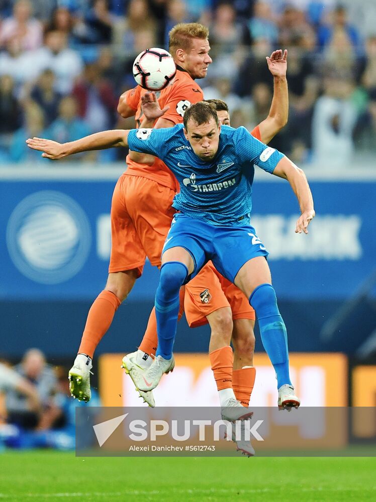 Football. Russian Premier League. Zenit vs. Ural