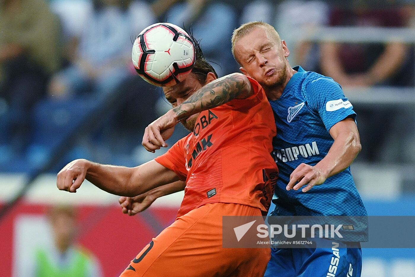 Football. Russian Premier League. Zenit vs. Ural