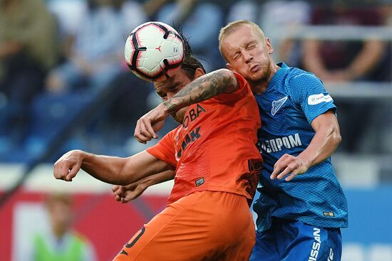 Football. Russian Premier League. Zenit vs. Ural