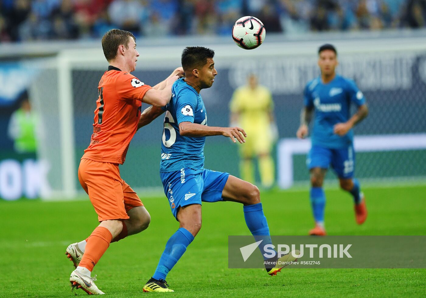 Football. Russian Premier League. Zenit vs. Ural