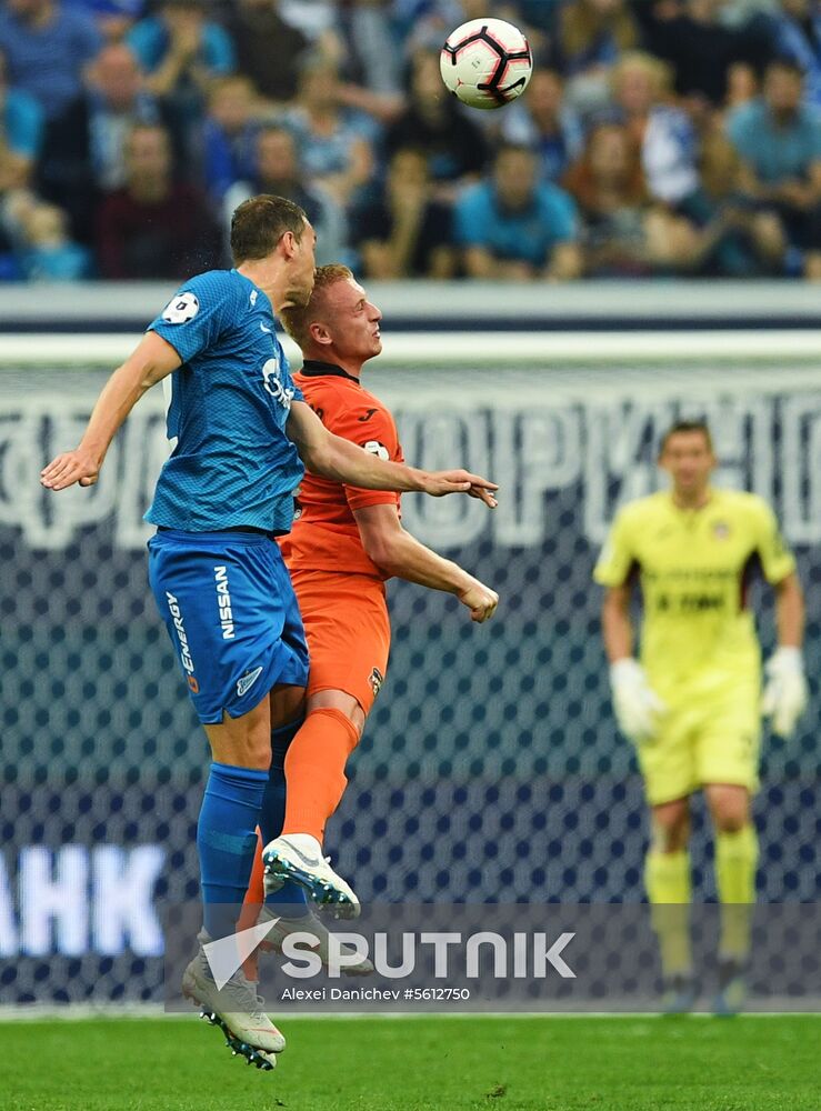 Football. Russian Premier League. Zenit vs. Ural