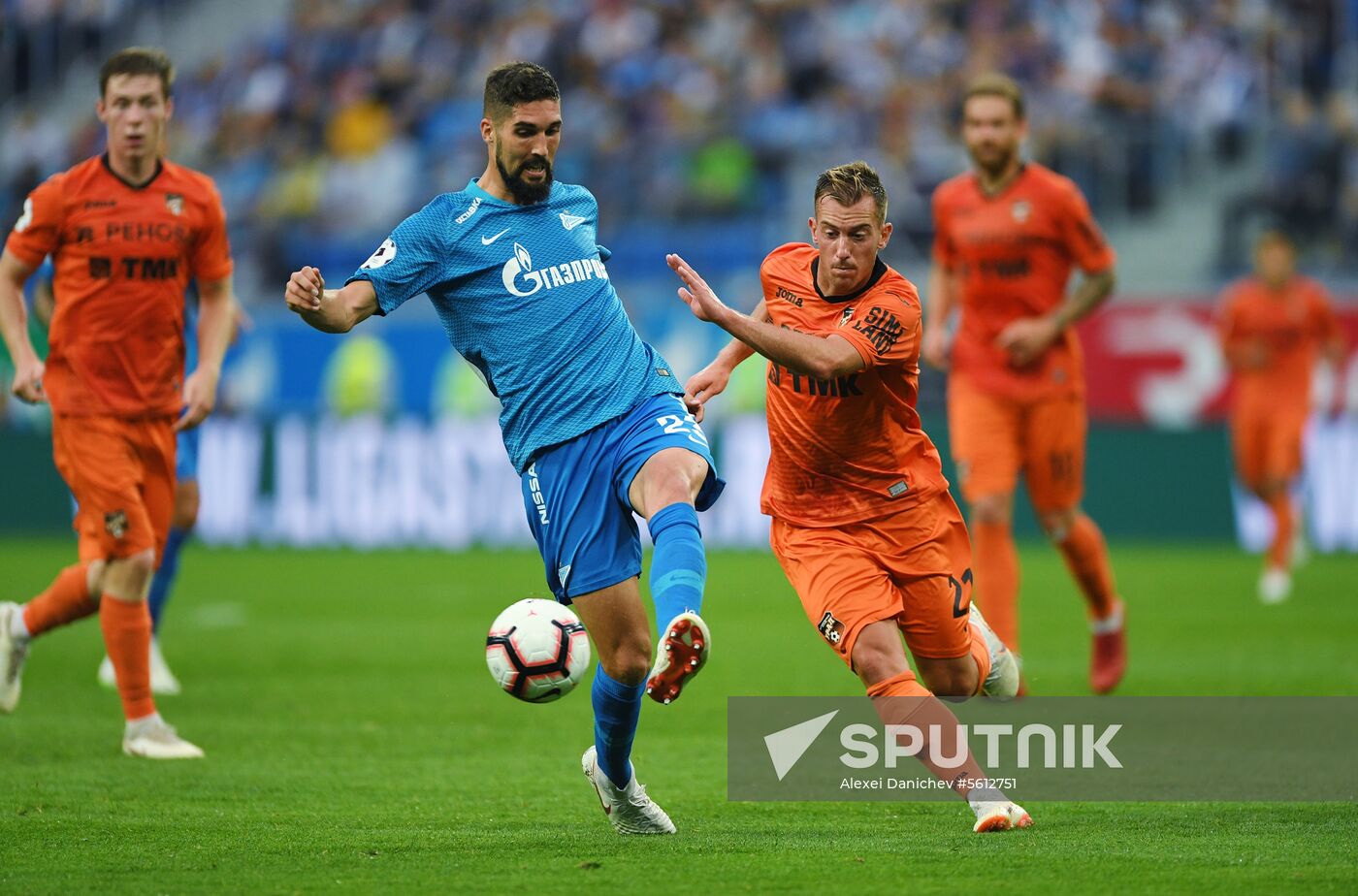 Football. Russian Premier League. Zenit vs. Ural