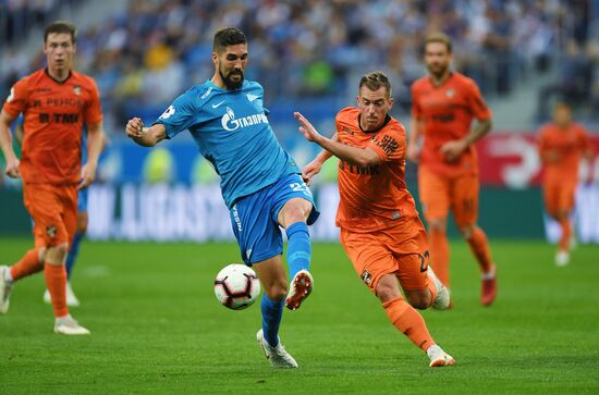 Football. Russian Premier League. Zenit vs. Ural