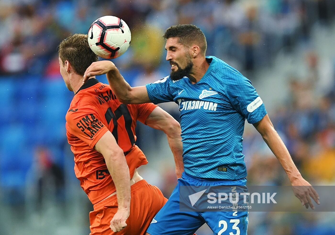 Football. Russian Premier League. Zenit vs. Ural