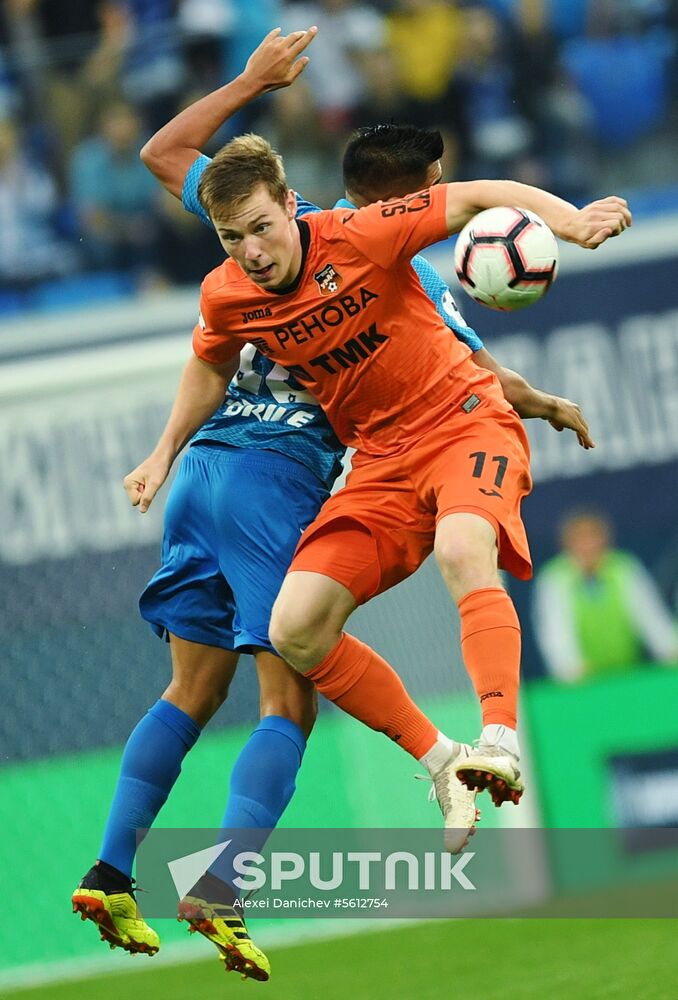 Football. Russian Premier League. Zenit vs. Ural