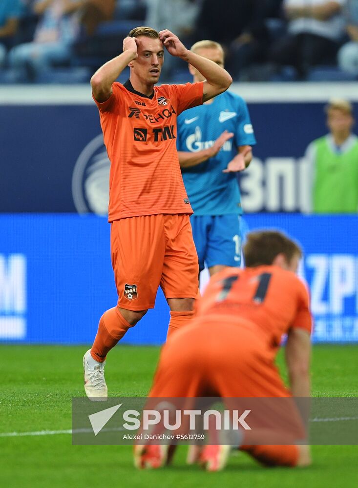 Football. Russian Premier League. Zenit vs. Ural