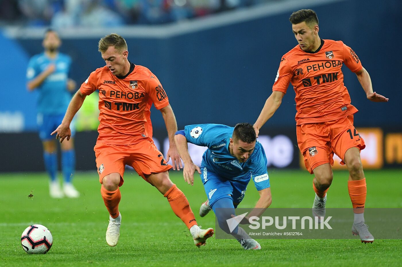 Football. Russian Premier League. Zenit vs. Ural