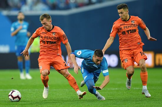 Football. Russian Premier League. Zenit vs. Ural