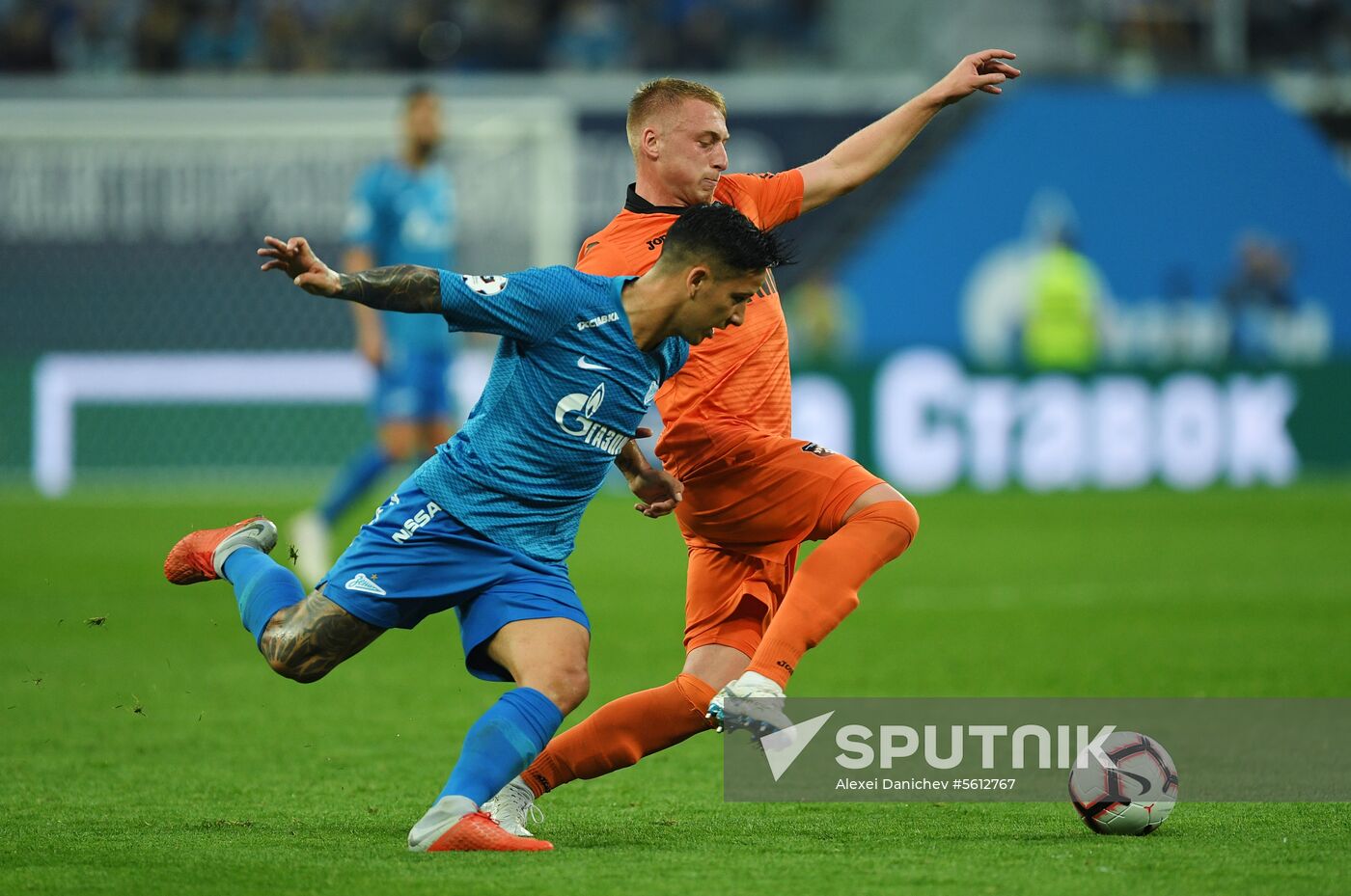 Football. Russian Premier League. Zenit vs. Ural