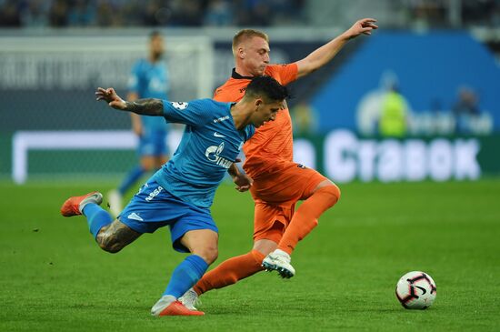 Football. Russian Premier League. Zenit vs. Ural
