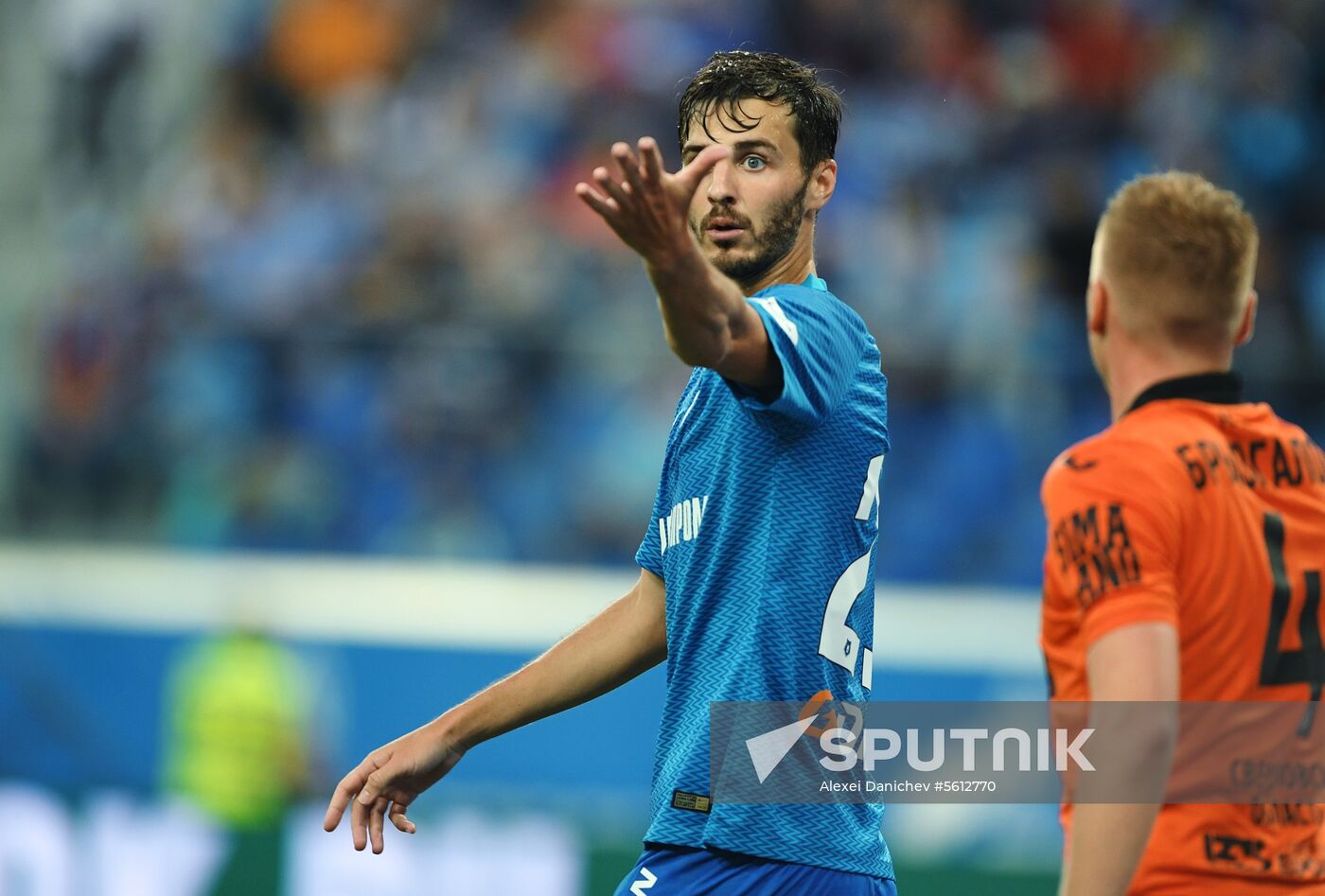 Football. Russian Premier League. Zenit vs. Ural
