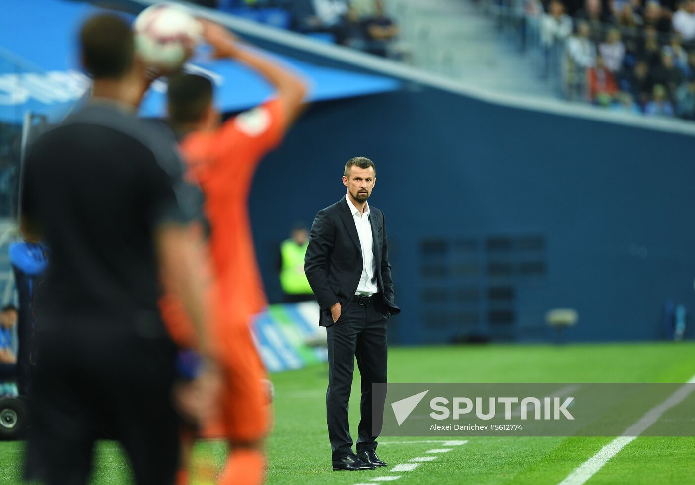 Football. Russian Premier League. Zenit vs. Ural