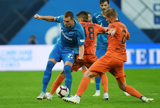 Football. Russian Premier League. Zenit vs. Ural