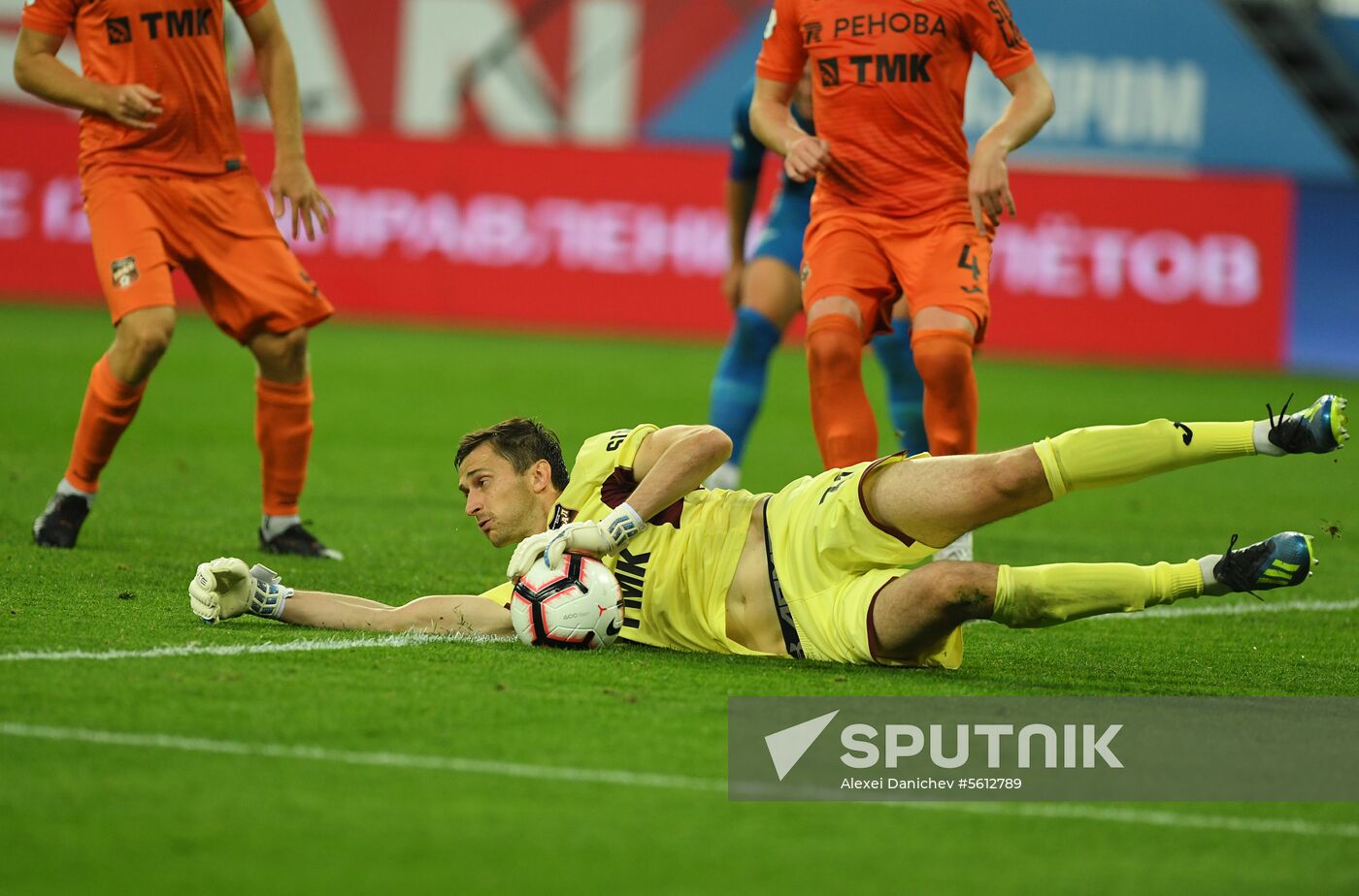 Football. Russian Premier League. Zenit vs. Ural